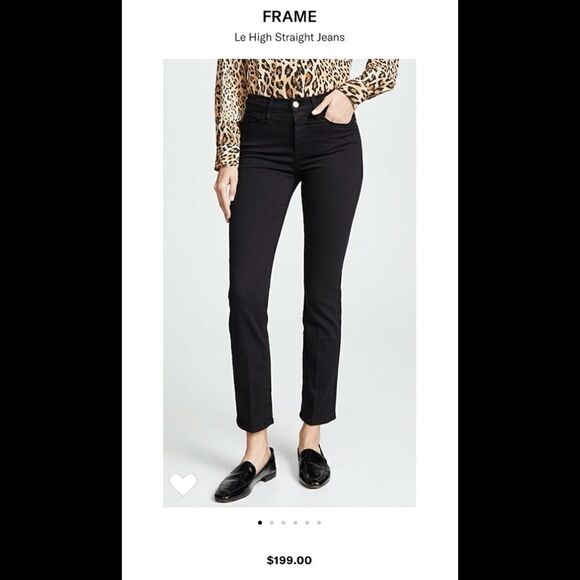 FRAME Le High Straight Jeans size 32 - Picture 12 of 12